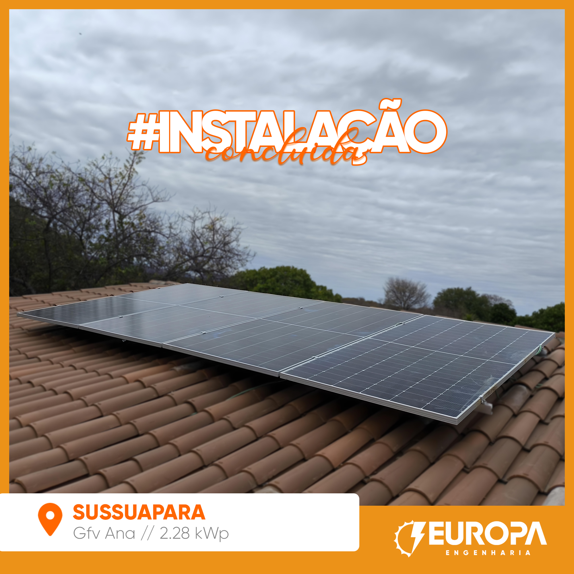 Instalação, Empresa Solar